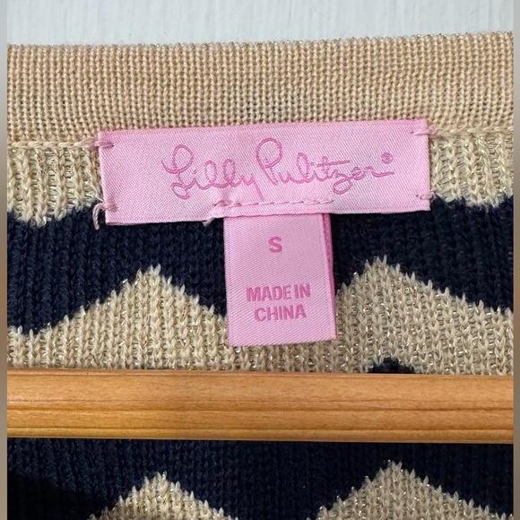 NEW Lilly Pulitzer Santana Dazzle Stripe Sweater Dress - Picture 4 of 5